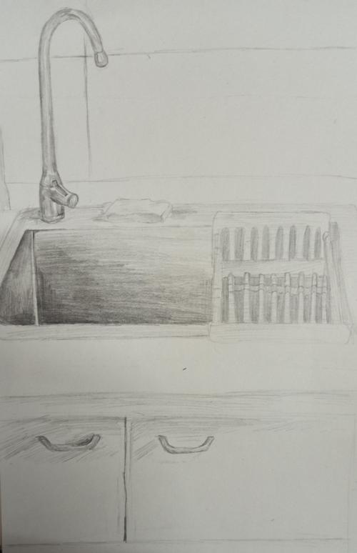 素描的观察写生是学生们学习美术的必修课,从构图到空间与