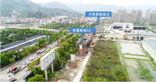 【航拍播报】:乐清s2轻轨段进程怎么样啦?