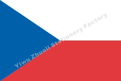 捷克国旗czech flag4号规格144x96cm世界各国旗帜有售