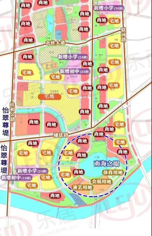 佛山政府亦审批通过了《南海区千灯湖中轴南段控制性详细规划》