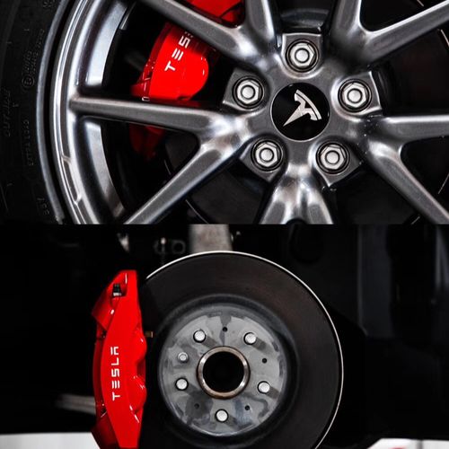 特斯拉model 3卡钳改色改装