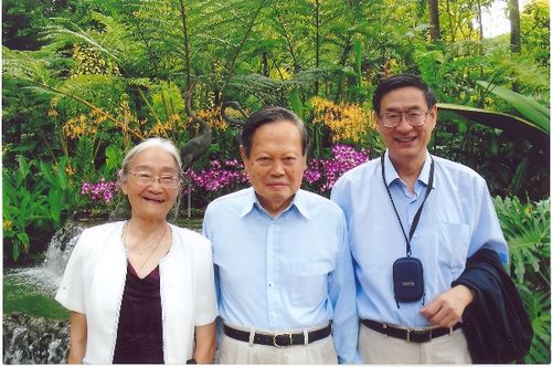 葛墨林与杨振宁先生