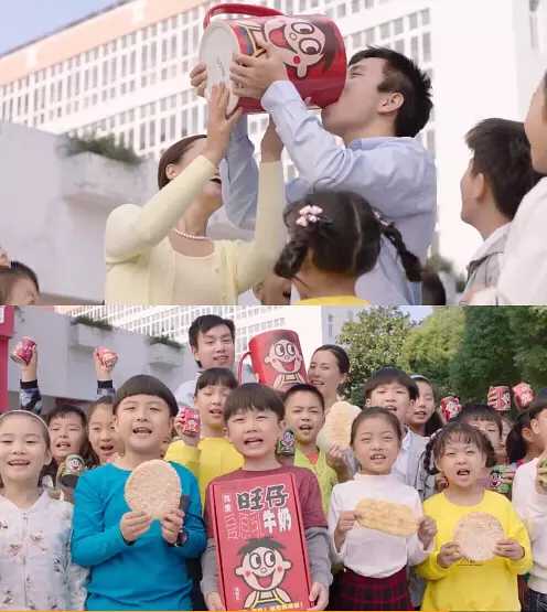 很久以前拍旺仔牛奶广告的小孩现在怎样了?