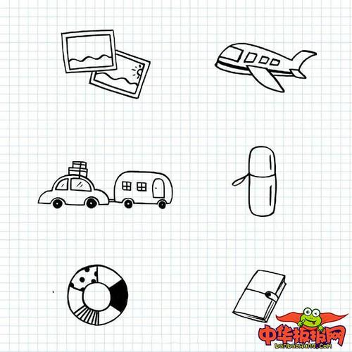 旅行手帐怎么做,旅行手帐简笔画素材