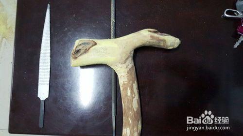 手工龙头拐杖