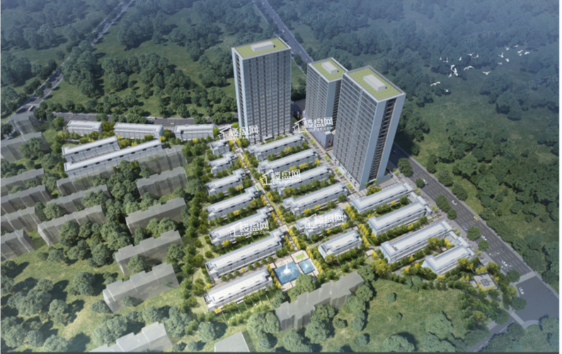 武汉蓝城·湖畔云境效果图_实景图_样板间-武汉楼盘网