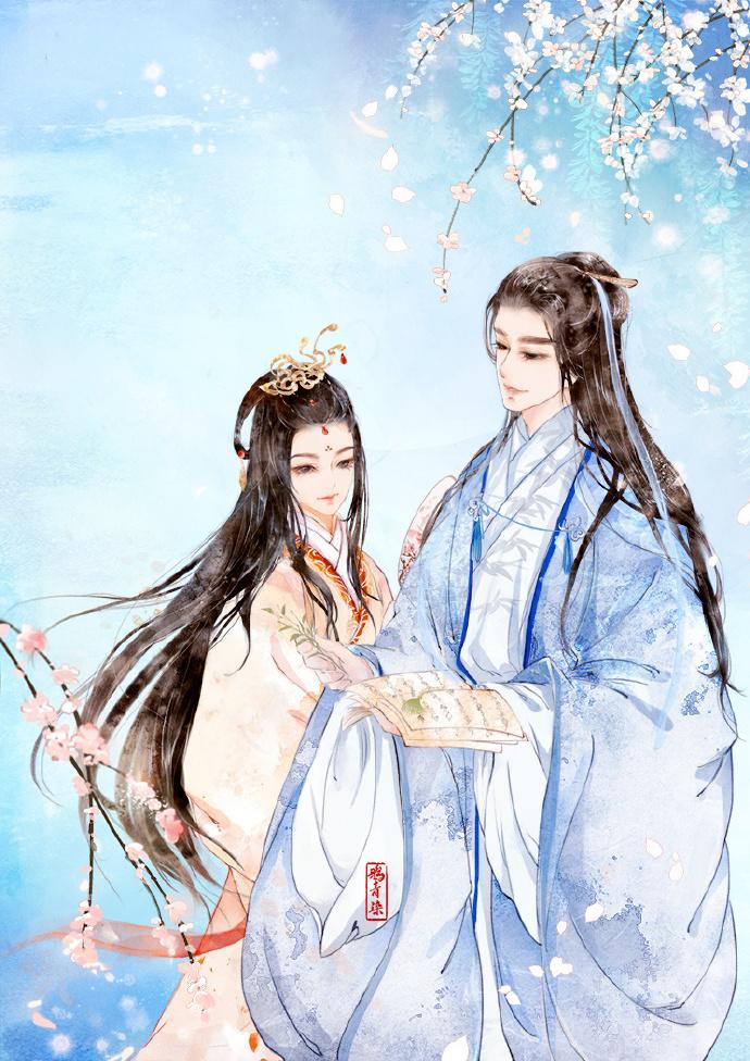 古风情侣壁纸手机壁纸,古风图片高清唯美壁纸(96张)