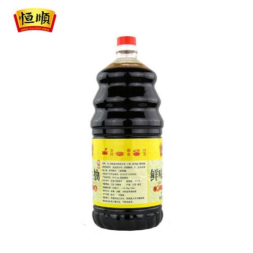 恒顺酱油鲜味生抽19l2瓶