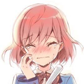 二次元\动漫\女头\哭泣