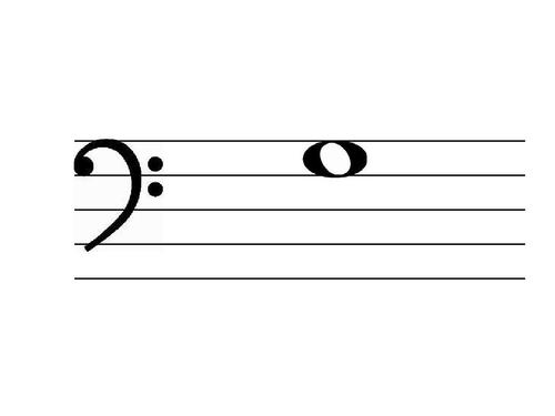 五线谱(低音)ppt