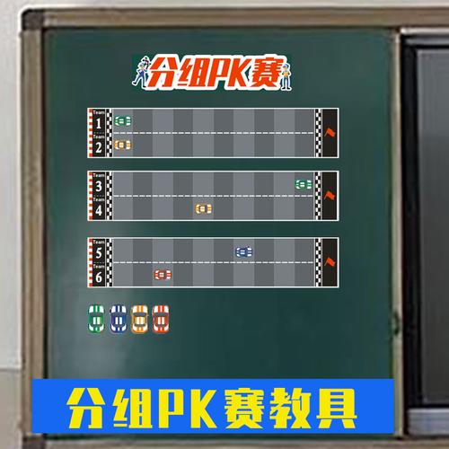 英语公开课磁贴教具学生分组pk游戏比赛评价互动课堂管理奖励机制