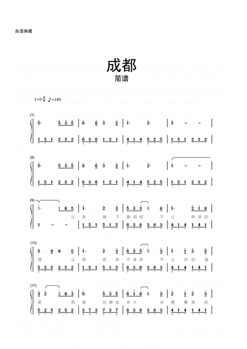 【简谱】成都简谱.doc