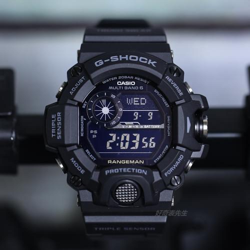 卡西欧猫人gshock动能电波防水手表gw940011bdcj日韩腕表