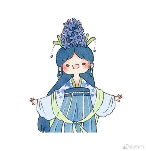 植物拟人,油菜花,紫玉兰,油桐花,风信子,雪片莲太可爱