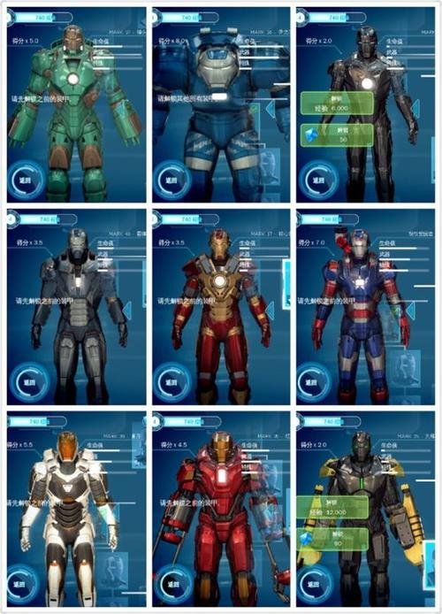 求钢铁侠盔甲的设计图 求大神
