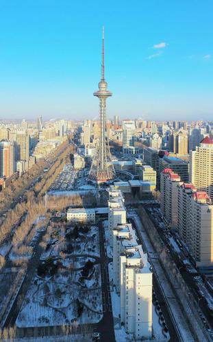 黑龙江省哈尔滨市,哈尔滨城区最高建筑,336米高的龙塔