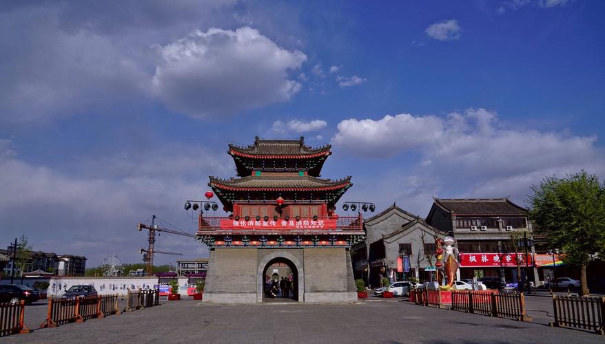 钟鼓楼,接官亭,古戏台,风雨桥,滦州阁,和园,文姬楼等盛世建筑,展现遥