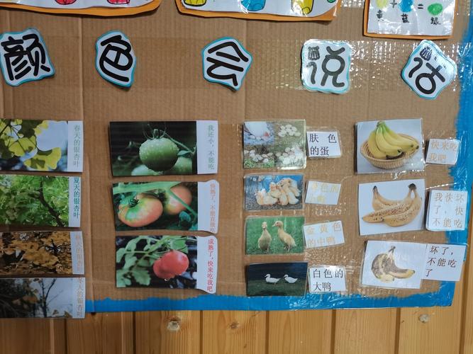 小组主题教学《颜色蹦蹦跳》