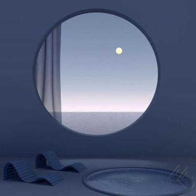 微信头像月亮唯美 高清风景唯美适合做头像的月亮图片