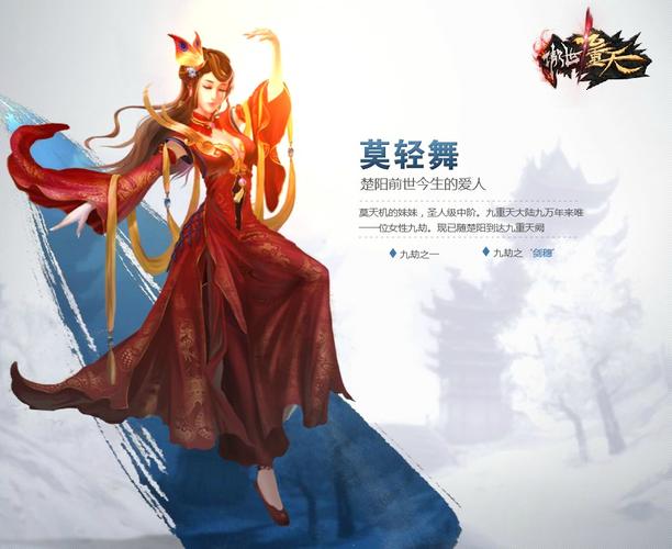  p>莫轻舞,是《 a target="_blank" href="/item/傲世九重天/3624292"