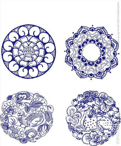 青花瓷图案