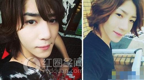 网曝演员许峰女朋友曹曦月家庭背景 许峰整容前后的照片(5)