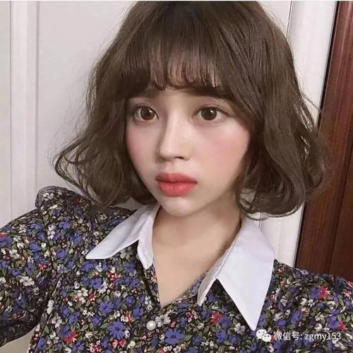 很萌很有气质短卷发系列