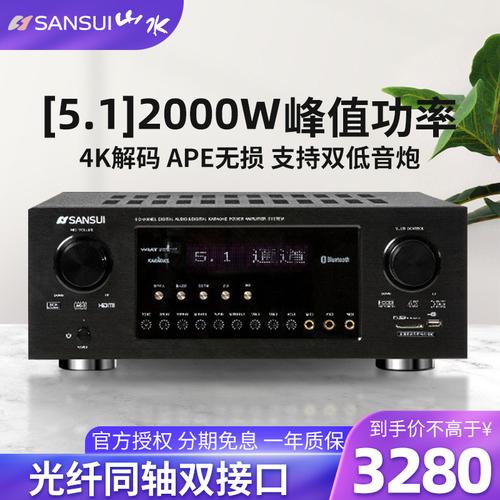 山水 dm-10a功放机大功率专业家用数字5.