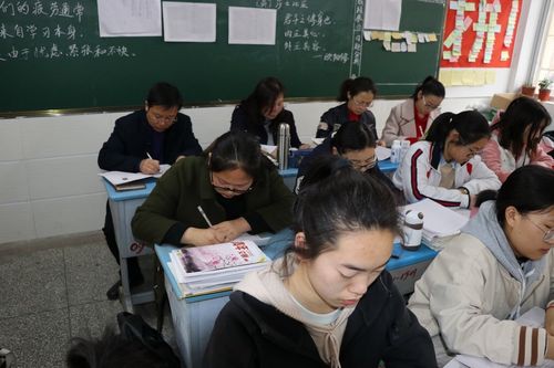 襄阳市教科室调研指导南漳一中高三备考工作