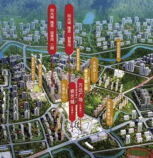 德化的标杆作品,约206亩的大盘体量,让丽景湾成为了目前万达旁规划最