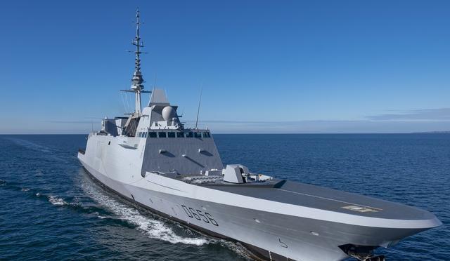 法国海军首艘fremmda型导弹护卫舰正式服役