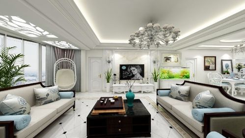 四房二厅装修效果图