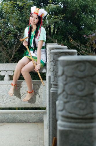 cos仙剑奇侠传一阿奴缘遇神木林