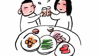笑话段子:昨天下馆子吃饭,正巧遇见前女友,她叫我过去一起吃