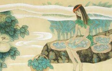 嫘祖娘娘卡通图片手抄报 手抄报简单又好看