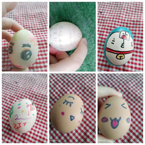 看,我们给蛋宝宝穿漂亮的衣服