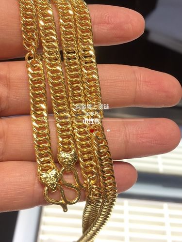 男人脖子上那条大金链子到底有多重?_项链_金饰品_时尚_配饰