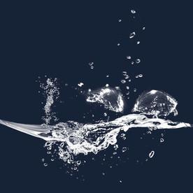 动感水花水流元素