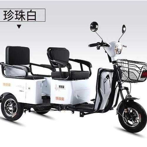 爱玛同款新款电动三轮车成人家用载货接送孩子老年人代步车客货两用