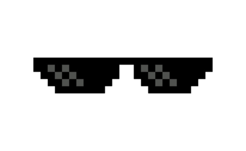 这个马赛克的黑眼镜……emmm