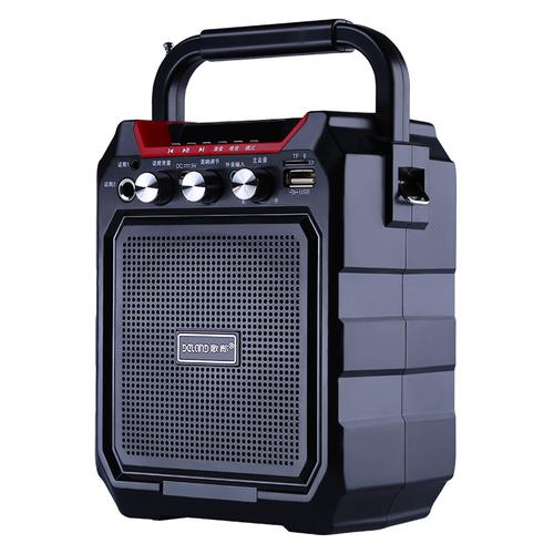 歌郎s15蓝牙音响音箱 户外移动k歌手提便携式低音炮广场舞播放器