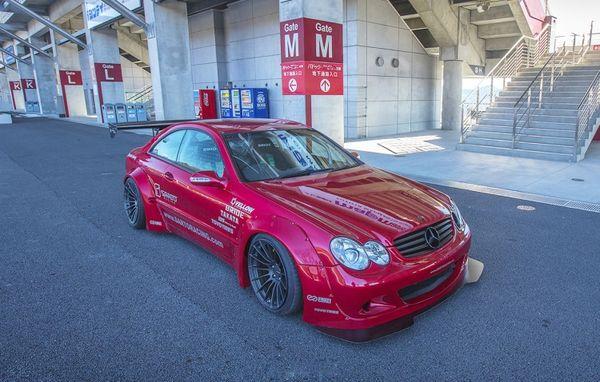 sarto racing改装厂推竞技版奔驰clk240