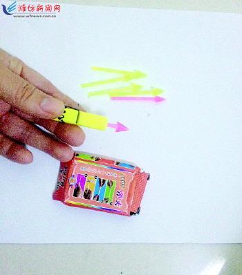 小学生迷上"花千骨"暗器