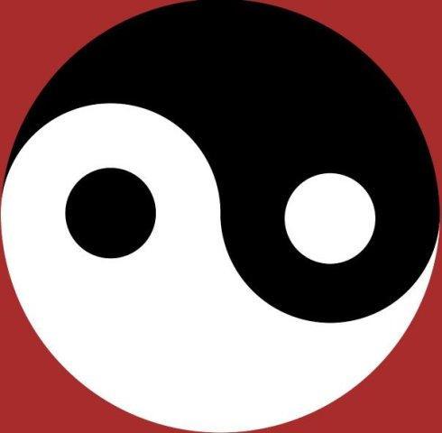 红黄太极图微信头像