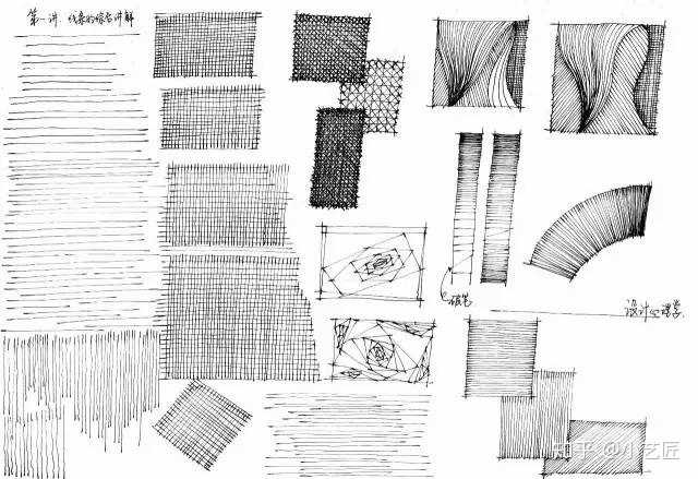 手绘线条怎么练习?