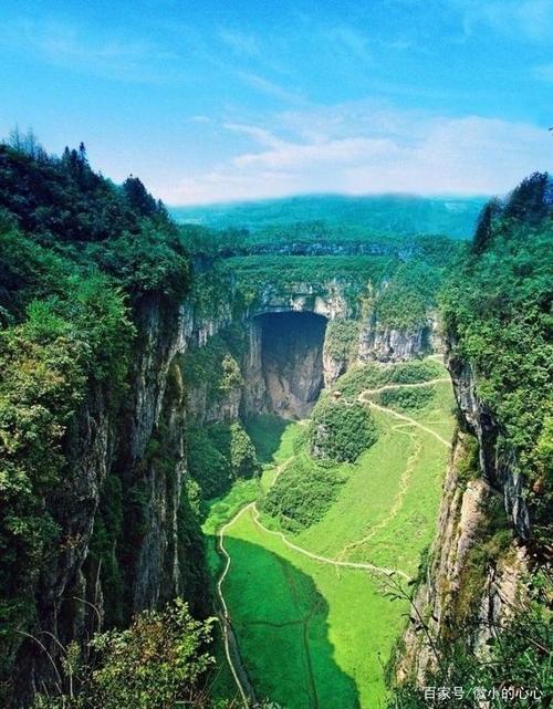 重庆的武隆喀斯特地貌,天然景观让世人惊叹