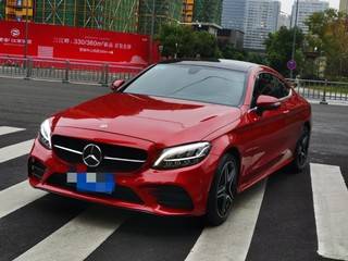奔驰c级coupe c260 [进口] 2020款 1.5t 自动 汽油 轿跑版