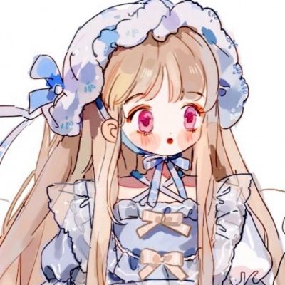 小女孩卡通头像超萌 高清小女孩卡通微信头像 - 动漫