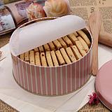 零食特产 无添加纯手工进口牛油制作 香港蔓越莓曲奇饼干铁罐礼盒