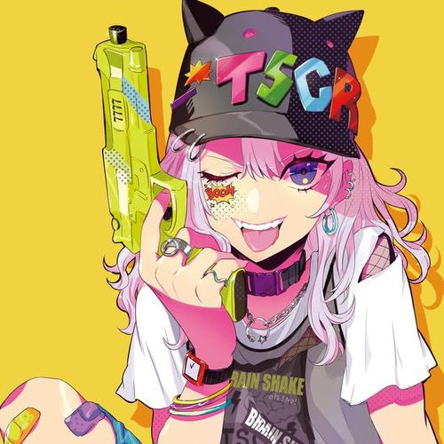 原画师必备头像系列:叛逆少女的浓墨重彩